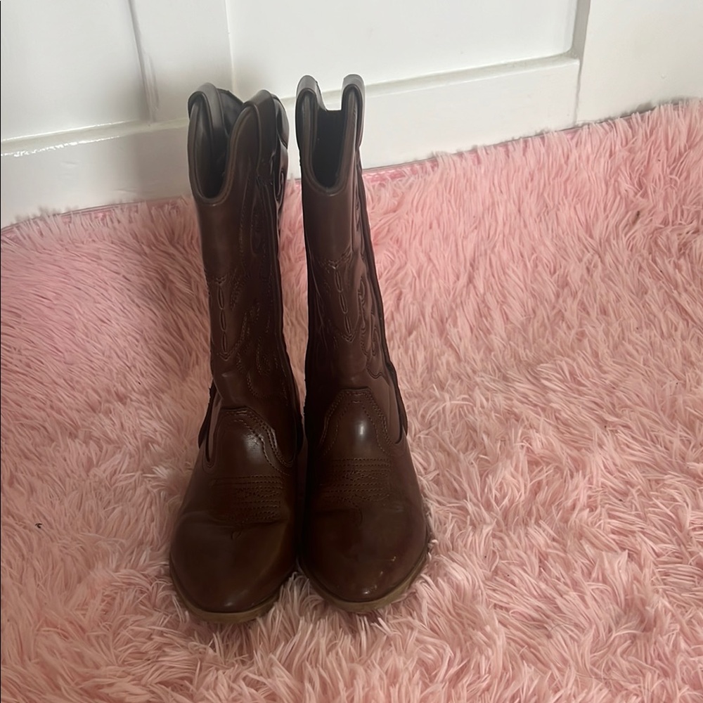 Brown Cowboy Boots